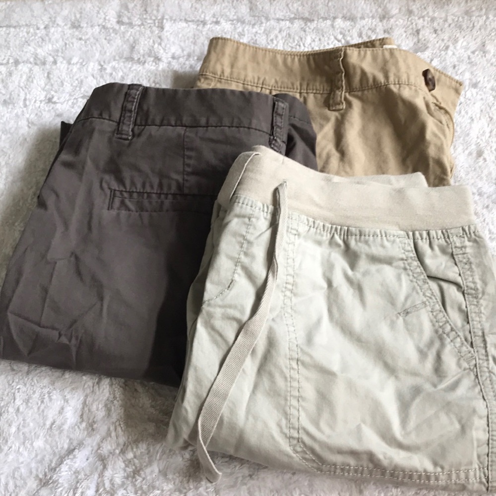 3 pair of shorts